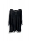 Oversize Merserize Triko Bluz | 38-52 Beden Uyumlu
