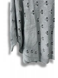 Oversize Merserize Triko Bluz - Delikli Desenli Kazak (38-52 Beden)