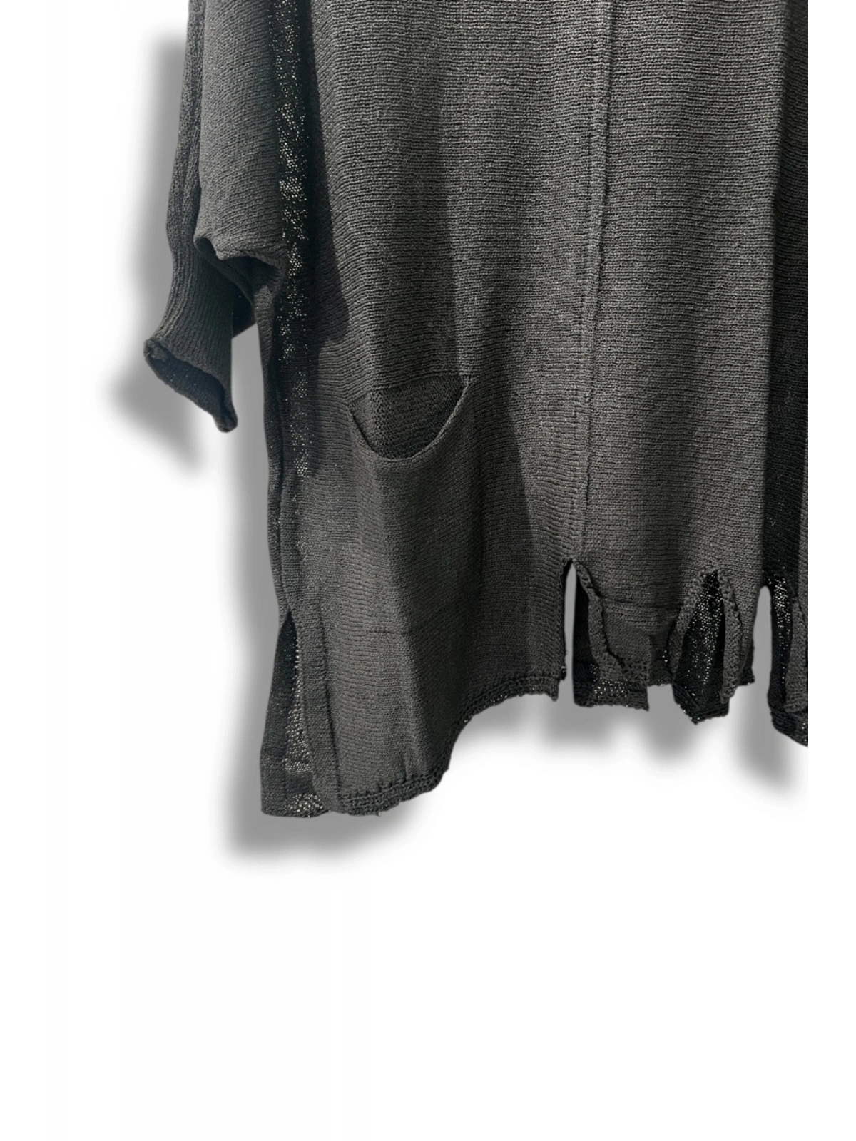Kadın Oversize Merserize Triko Bluz | Salaş Tunik | 38-52 Beden Uyumlu