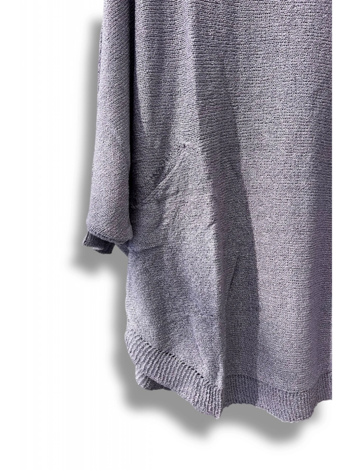 Merserize Triko Oversize Bluz - 38-52 Beden Uyumlu - Salaş Kazak