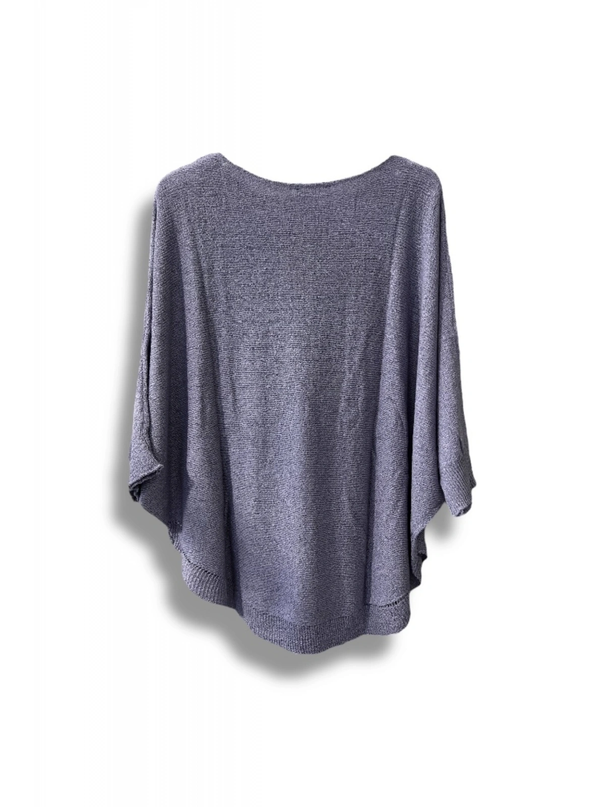 Merserize Triko Oversize Bluz - 38-52 Beden Uyumlu - Salaş Kazak