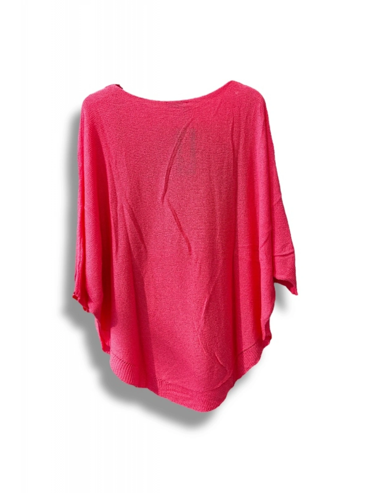 Merserize Triko Oversize Bluz - 38-52 Beden Uyumlu - Salaş Kazak