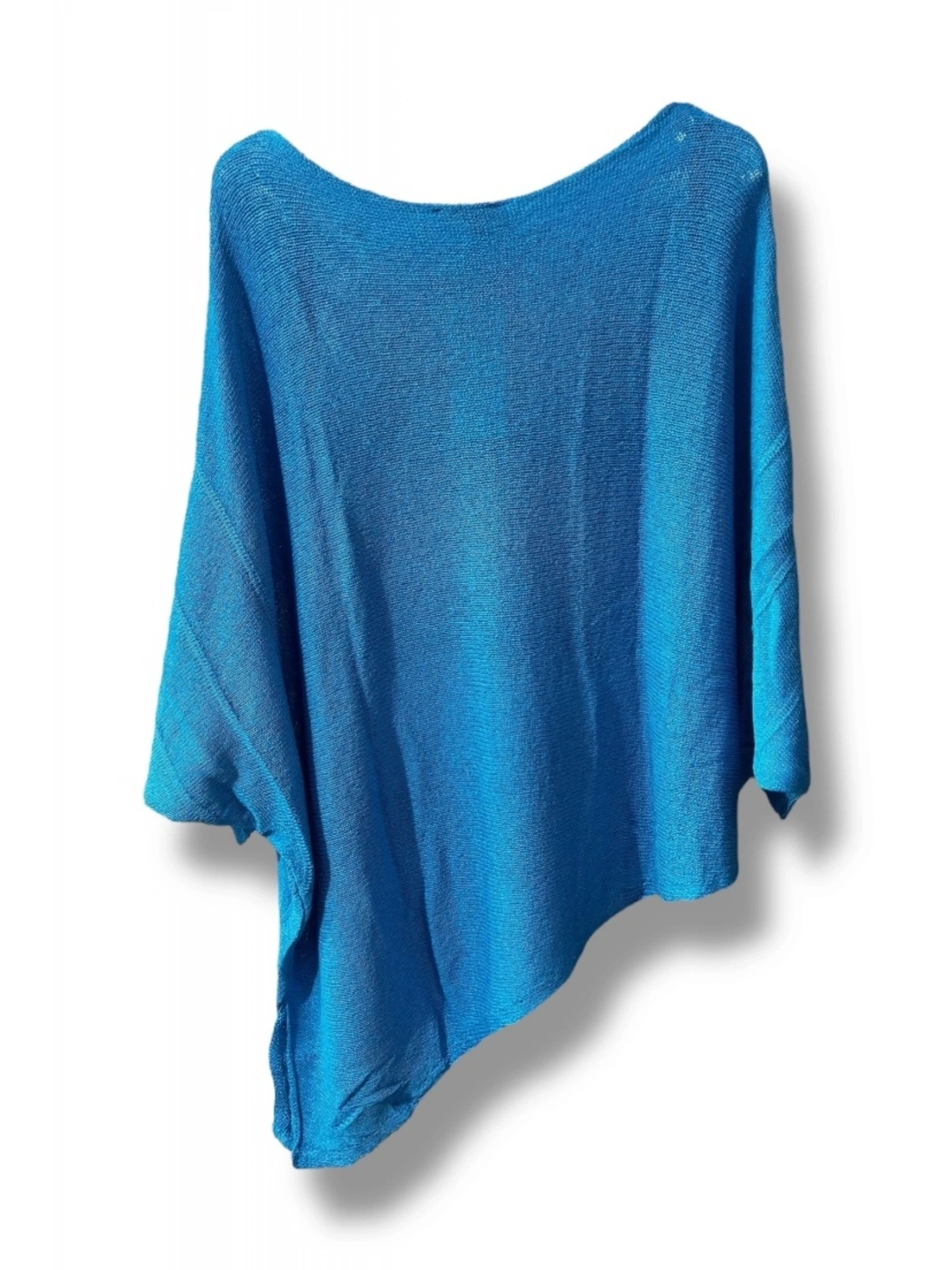 Oversize Cepli Merserize Bluz | 38-52 Beden Uyumlu Rahat Kalıp Triko