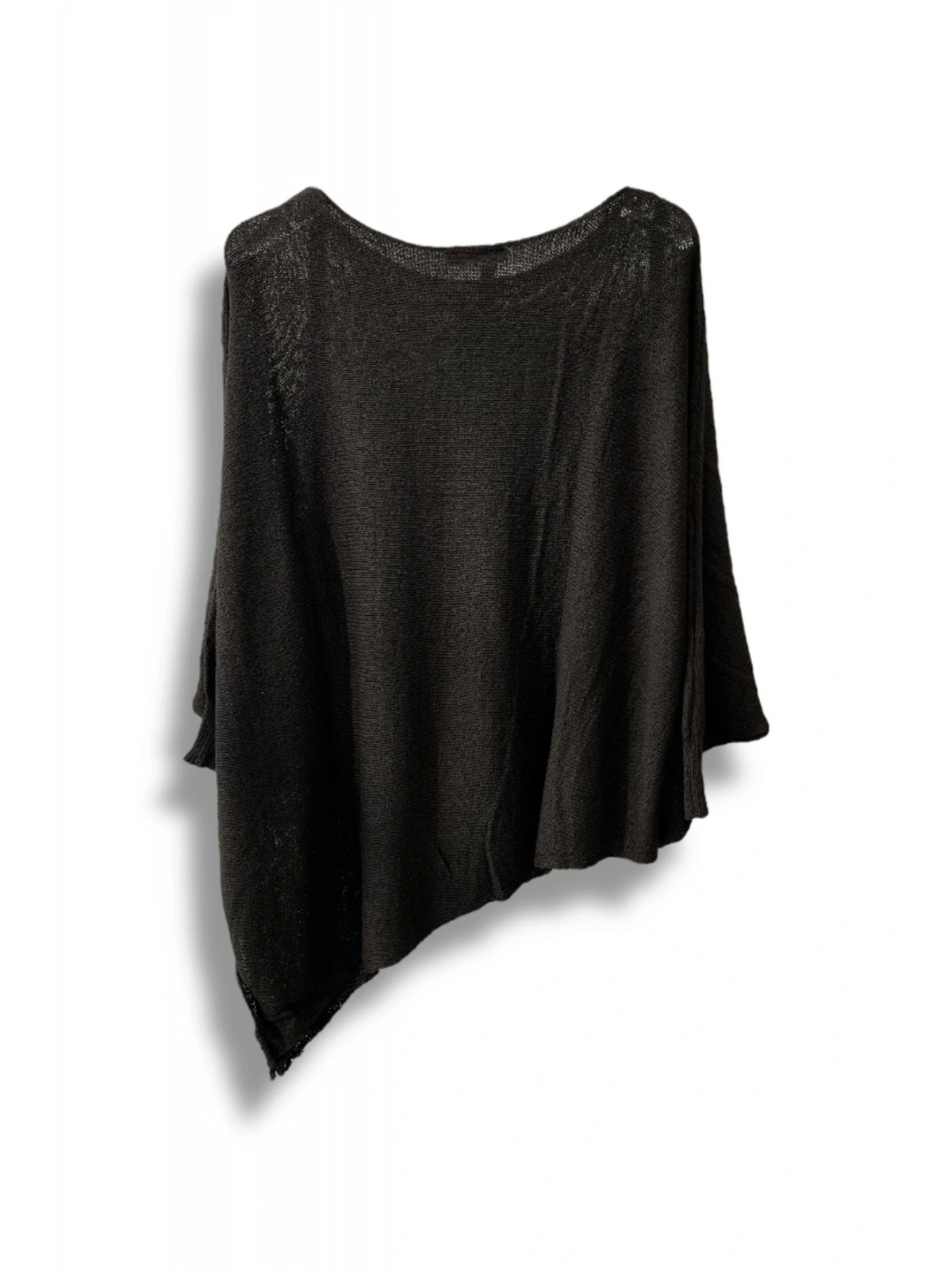 Oversize Cepli Merserize Bluz | 38-52 Beden Uyumlu Rahat Kalıp Triko