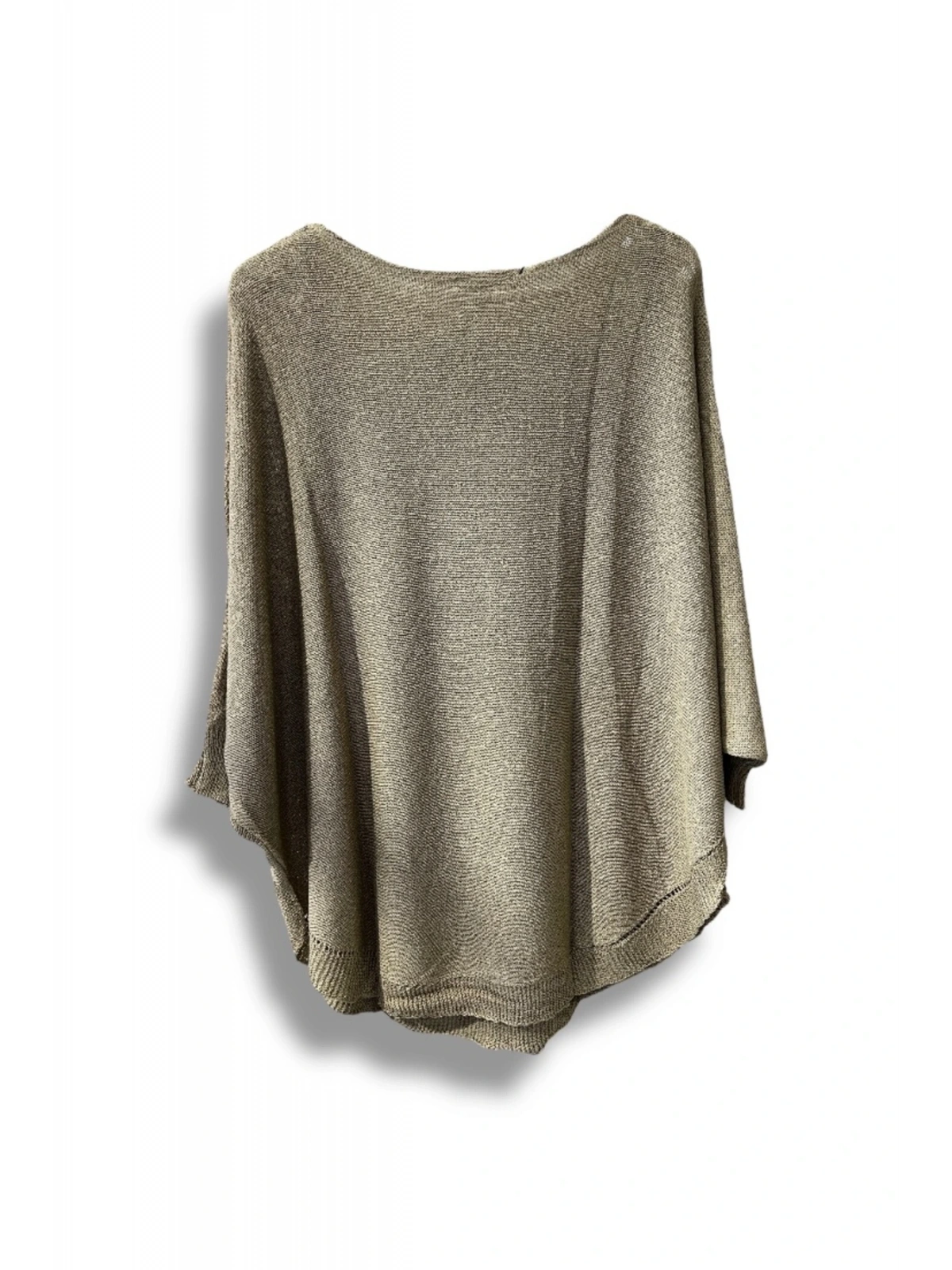 Oversize Cepli Merserize Bluz | 38-52 Beden Uyumlu Rahat Kalıp Triko