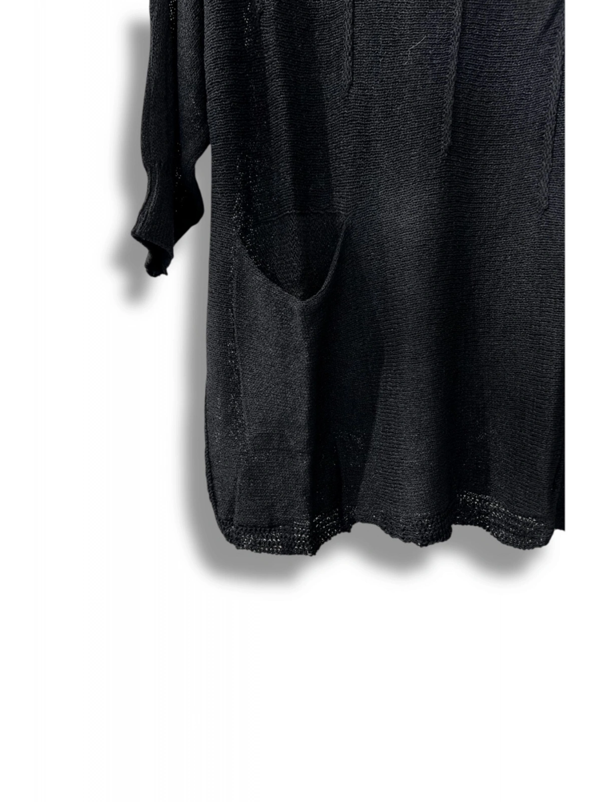 Oversize Merserize Triko Bluz | 38-52 Beden Uyumlu
