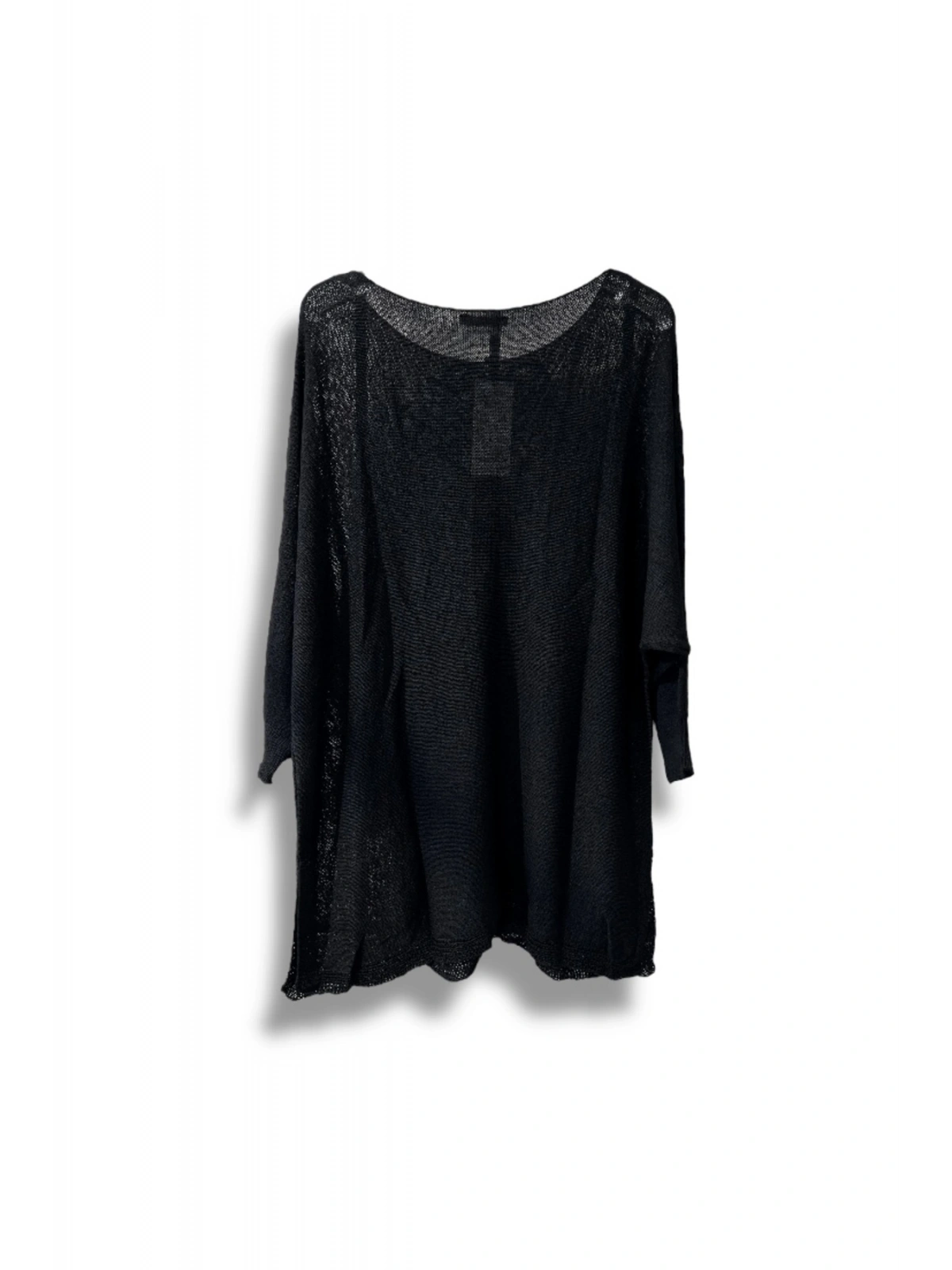 Oversize Merserize Triko Bluz | 38-52 Beden Uyumlu