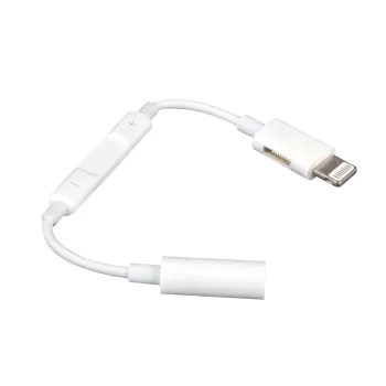 JH-024 IPHONE LIGHTNING TO KULAKLIK JACK ÇEVİRİCİ ADAPTÖR (4533)