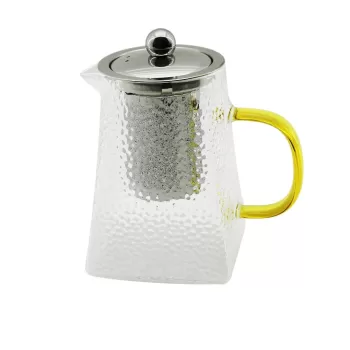 KABARTMALI - BOROSİLİKAT CAM DEMLİK 750ML (4533)