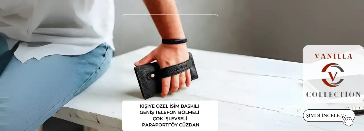 KİŞİYE ÖZEL İSİM BASKILI  GENİŞ TELEFON BÖLMELİ  ÇOK İŞLEVSELİ  PARAPORTFÖY CÜZDAN