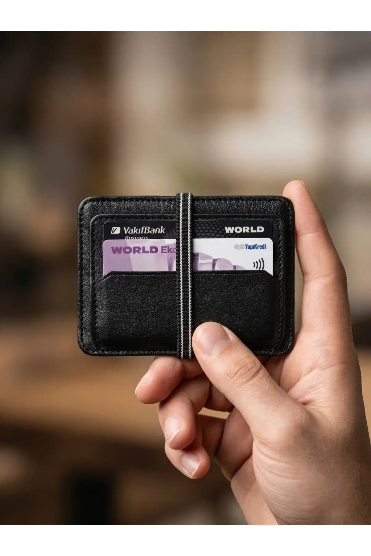 İsim baskılı Kartlık Hakiki Deri Unisex Cüzdan Portföy Süper İnce Portföy Model