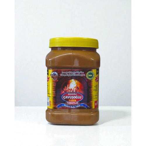 ÇAVUŞOĞLU ODUN ATEŞİNDE KARAFIRINDA ÇİFTE KAVRULMUŞ KEPEKLİ BOZKIR TAHİNİ 930GR