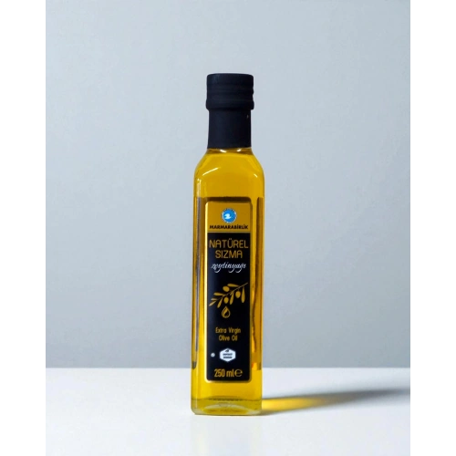 MARMARABİRLİK NATUREL SIZMA ZEYTİNYAĞI 250 ML CAM