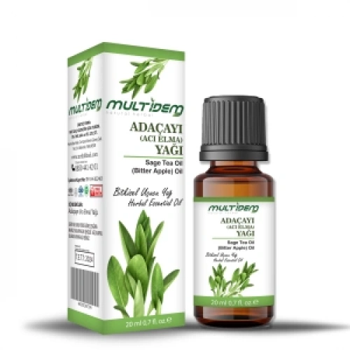 MRT - MULTİDEM ADAÇAYI YAĞI (ACI ELMA) 20 ML CAM ŞİŞE