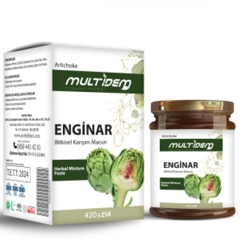 MRT - MULTİDEM ENGİNAR BALLI MACUN 420 GR CAM KAVANOZ