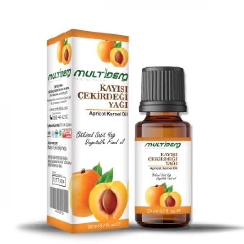 MRT - MULTİDEM KAYISI ÇEKİRDEĞİ YAĞI 20 ML CAM ŞİŞE