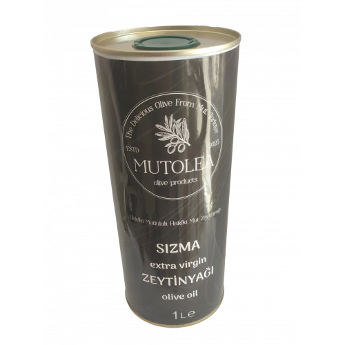 MUTOLEA SIZMA EXTRA VİRGİN ZEYTİN YAGI 1.LT TENEKE