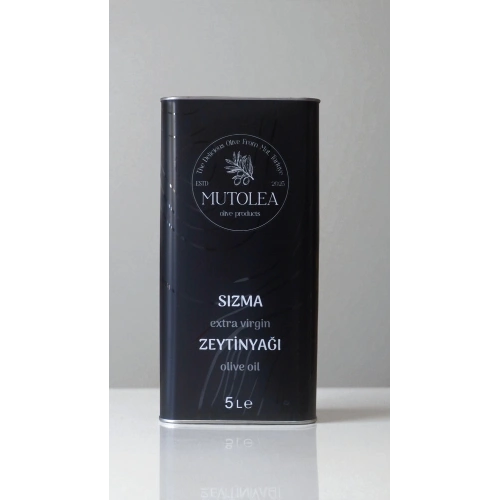 MUTOLEA SIZMA EXTRA VİRGİN ZEYTİNYAGI 5.LT TENEKE