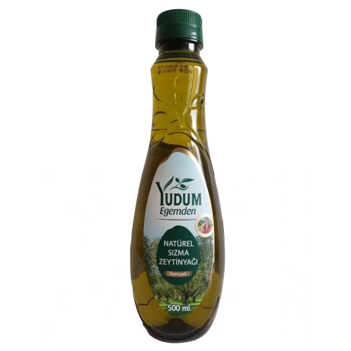 YUDUM EGEMDEN NATÜREL SIZMA ZEYTİNYAĞI 500 ML.