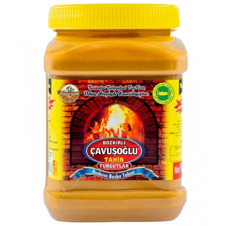 Çavuşoğlu odun ateşinde karafırında çifte kavrulmuş kepeksiz bozkır Tahini 930g