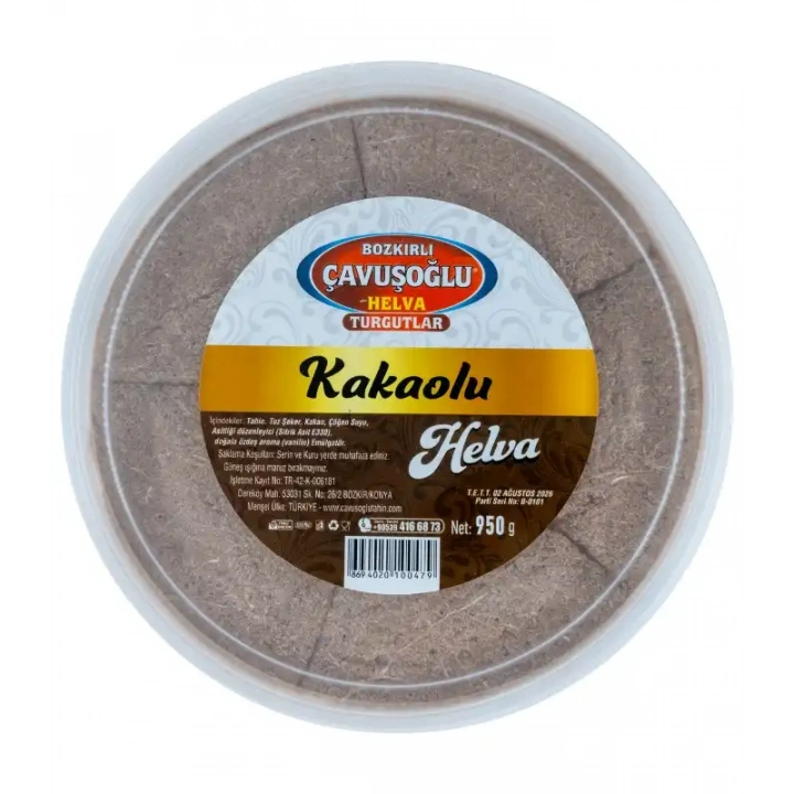 Çavuşoğlu Tahinli Helva kakaolu 950gr pet