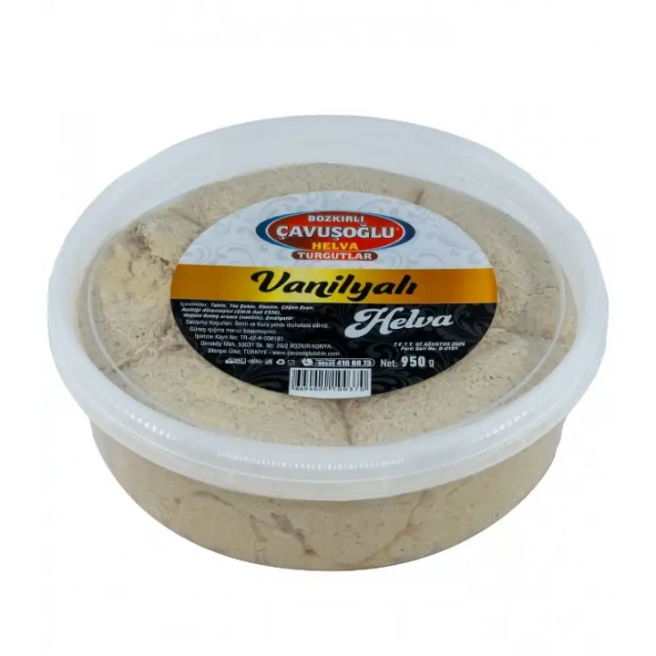 Çavuşoğlu Tahinli Helva sade kavrulmuş 950gr pet