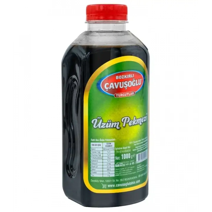 Çavuşoğlu üzüm pekmezi 1000gr pet