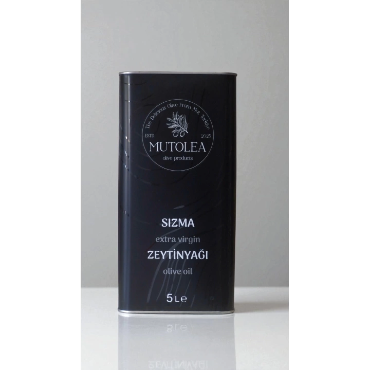 MUTOLEA SIZMA EXTRA VİRGİN ZEYTİNYAGI 5.LT TENEKE