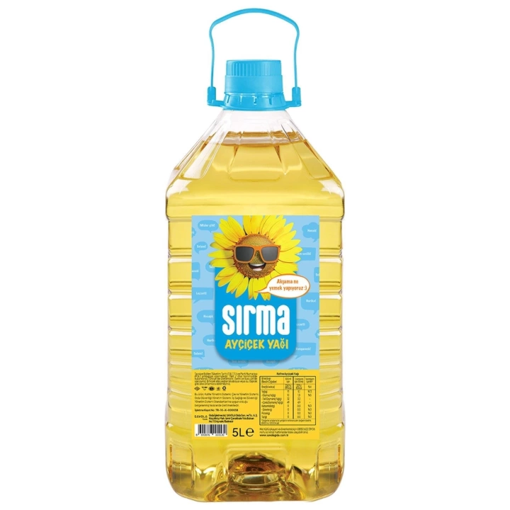 SIRMA AYÇİÇEK YAGI 5 LT PET