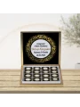 64 Sayfa Yaldız Kabe 48li Gold Kutu Çikolata