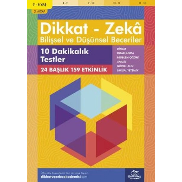 10 Dakikalık Testler (7-8 Yaş) - Dikkat Zeka