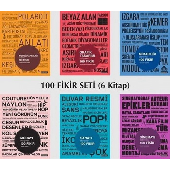 100 Fikir Seti (6 Kitap Takım)