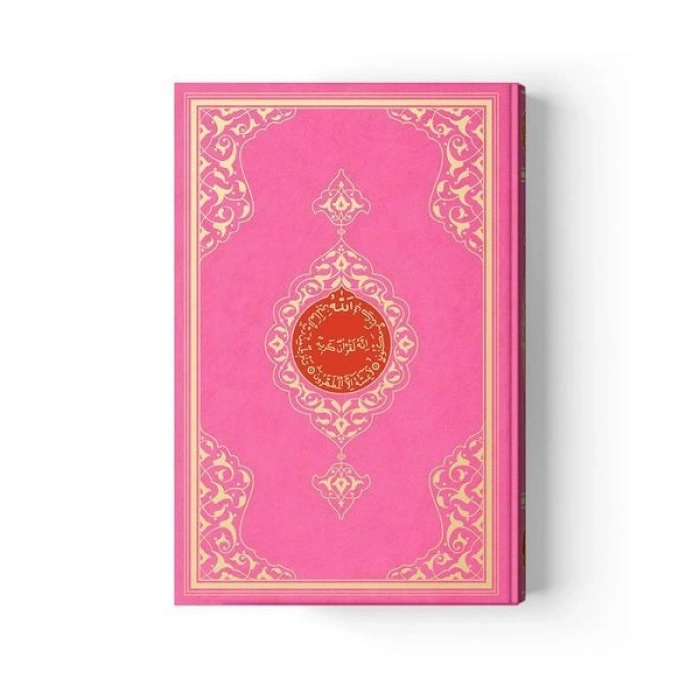 2 Renkli Pembe Orta Boy KurAn-I Kerim