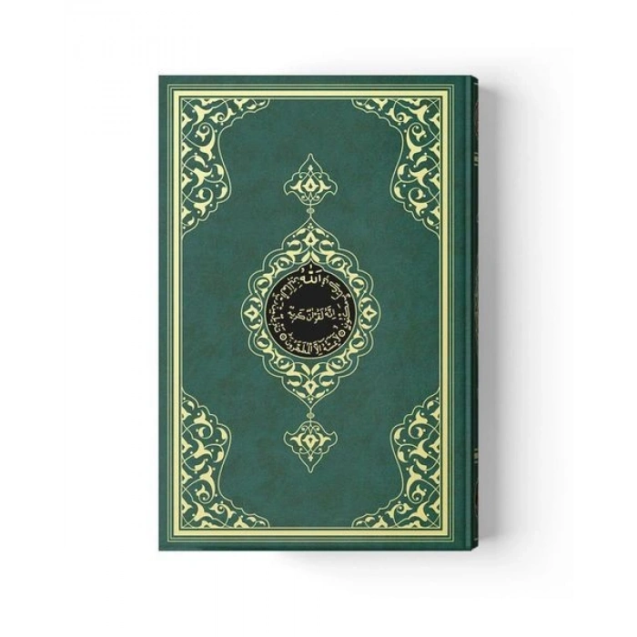 2 Renkli Yeşil Orta Boy KurAn-I Kerim