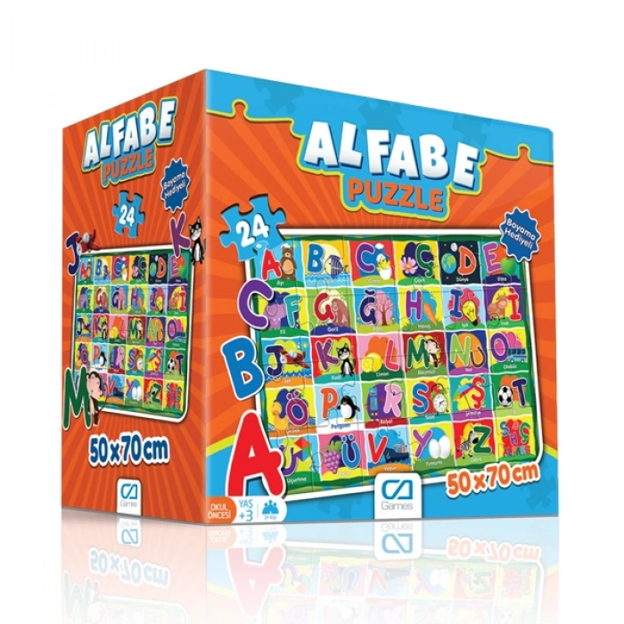 Alfabe Yer Puzzle