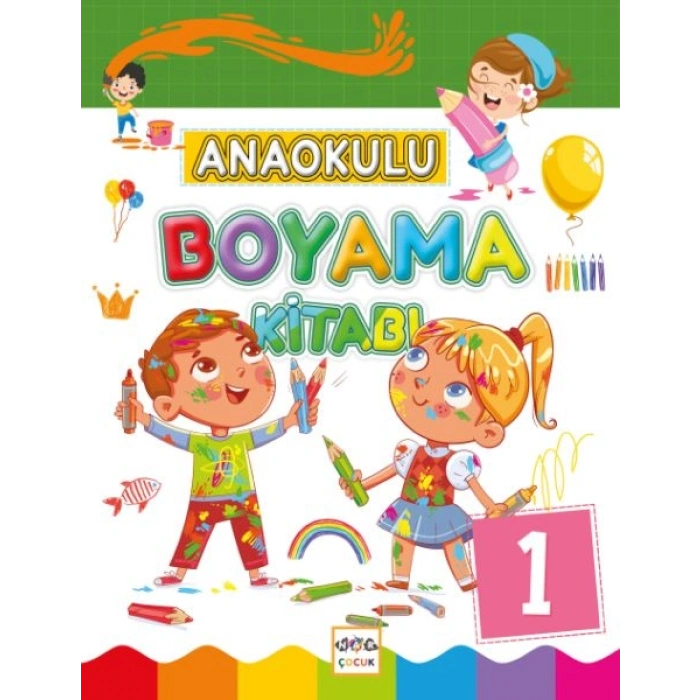 Anaokulu Boyama Kitabı - 1
