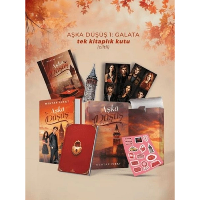 Aşka Düşüş 1: Galata - Tek Kitaplık Kutu (Ciltli)