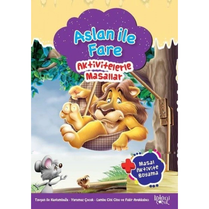 Aslan ile Fare - Aktivitelerle Masallar