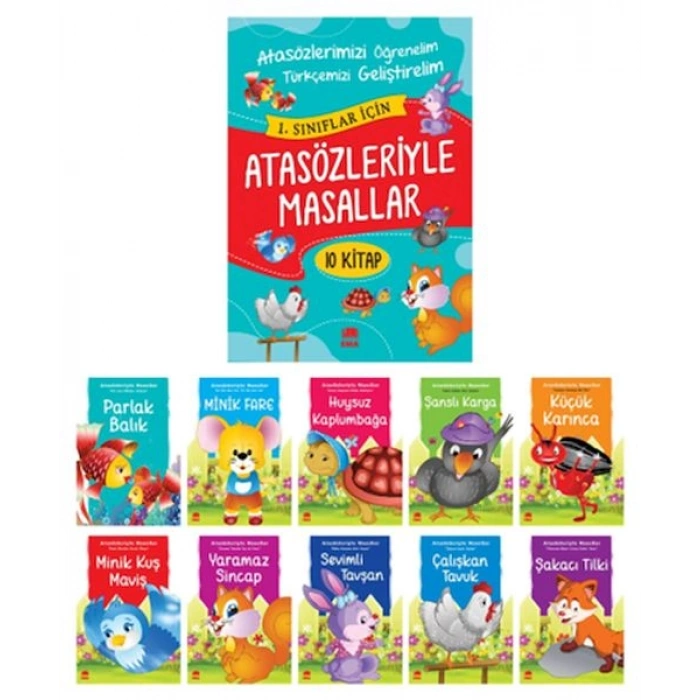 Atasözleriyle Masallar (10 Kitap)