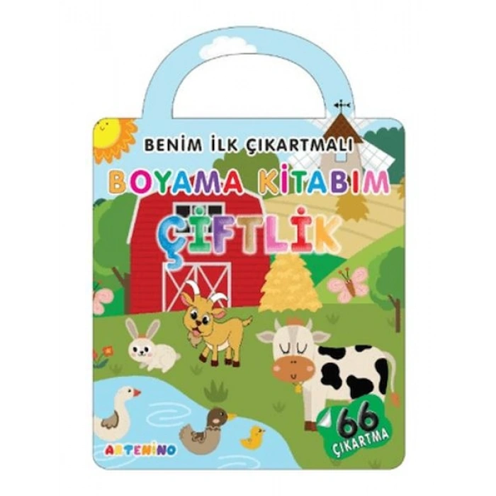 Benim İlk Çıkartmalı Boyama Kitabım - Çiftlik