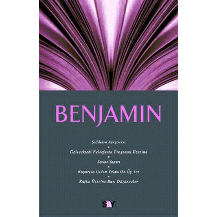 Benjamin / Fikir Mimarları Dizisi