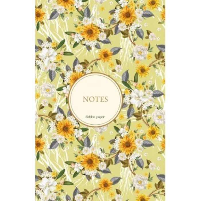 Bez Ciltli Çizgisiz Defter 4