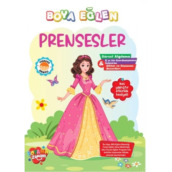 Boya Eğlen - Prensesler