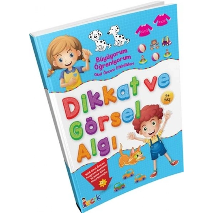 Büyüyorum Öğreniyorum Okul Öncesi Etkinlikleri Dikkat ve Görsel Algı