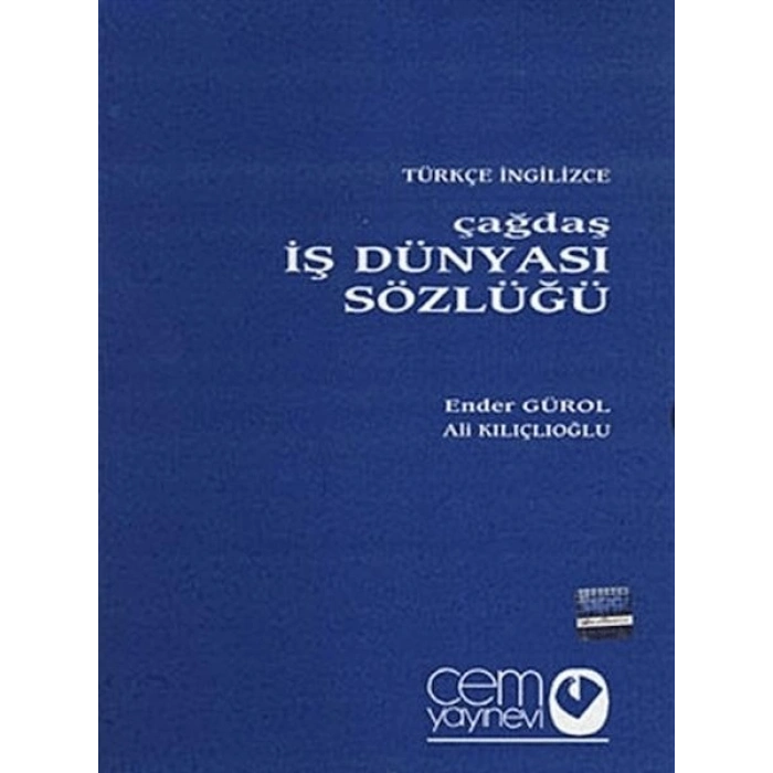 Çağdaş İş Dünyası Sözlüğü (3 Cilt)