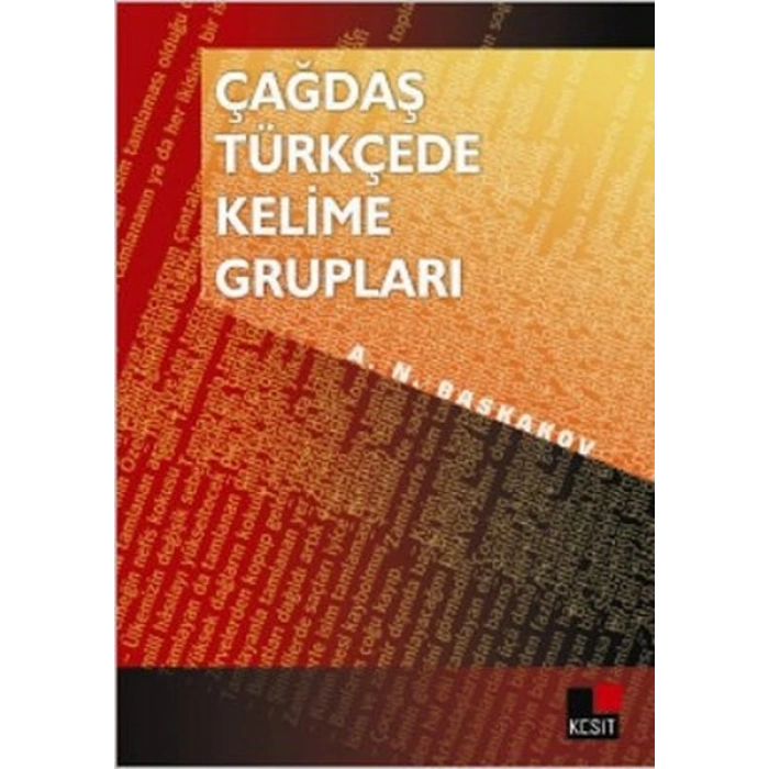 Çağdaş Türkçede Kelime Grupları