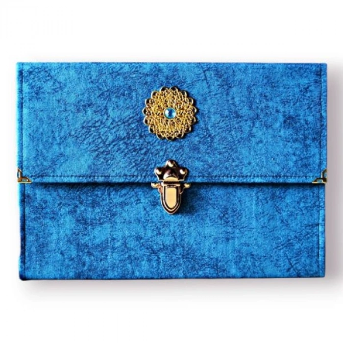 Cami Boy 30 Hatim Cüzü Mavi (Petrol)