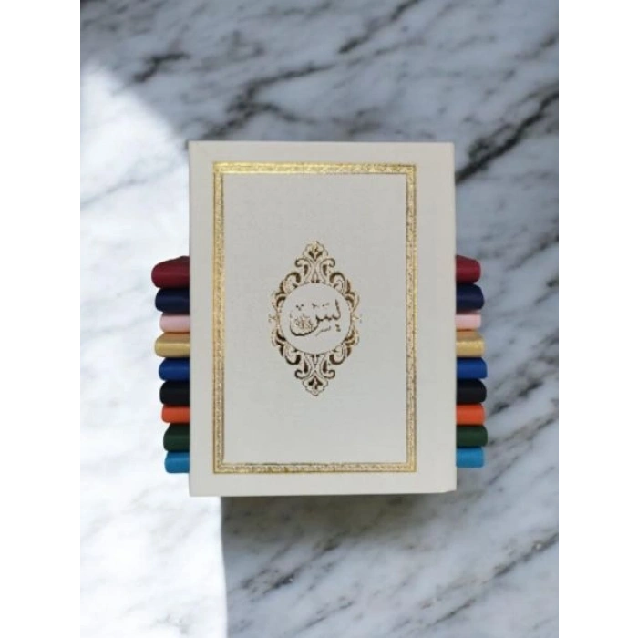 Çanta  Boy Termoderi Kapaklı 128 Sayfa Yasin Beyaz