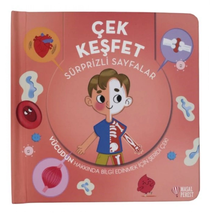 Çek Keşfet - İnsan Vücudu Sürprizli Sayfalar