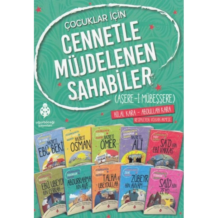 Cennetle Müjdelenen Sahabiler Seti (10 Kitap)